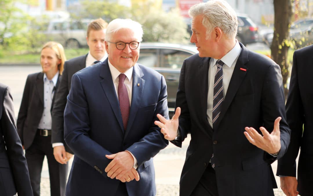 Bundespräsident Steinmeier bei der Handwerkskammer Berlin