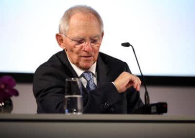 Dr. Wolfgang Schäuble, Präsident des Deutscher Bundestag