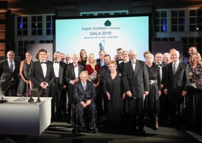 Gruppenfoto mit den Preisträgern des Shepard Stone Award sowie den Laudatoren