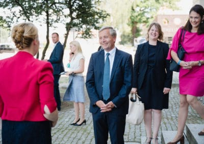 Begrüßung der Bundesministerin für Familie, Senioren, Frauen und Jugend, Dr. Franziska Giffey in Neustrelitz