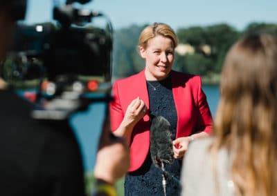 Bundesministerin für Familie, Senioren, Frauen und Jugend, Dr. Franziska Giffey im Interview