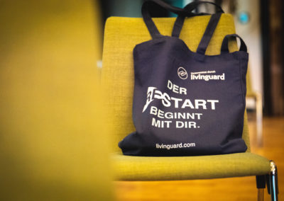 livinguard Kongress - RESTART in Berlin Tasche