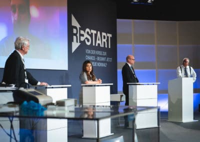 Paneldiskussion bei der RESTART Konferenz