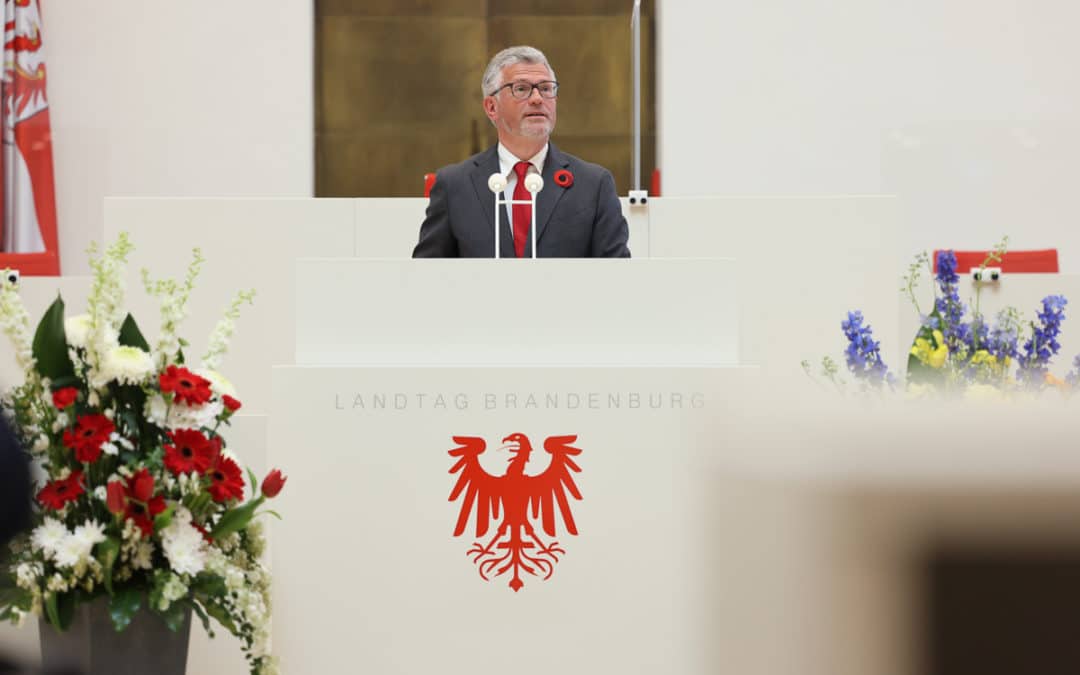 Gedenkveranstaltung im Landtag Brandenburg